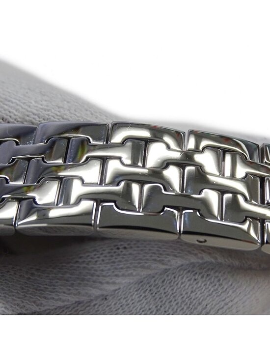 Hermes Watch Quartz Stainless Steel Silver Black Polished main image 13